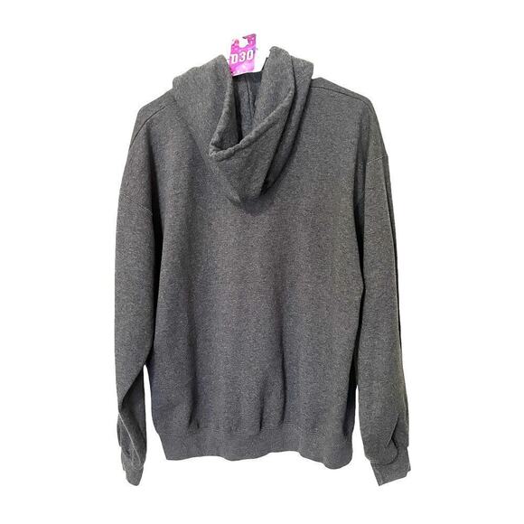 Champion Carolina Fleece Pullover Hoodie Sweatshirt Sz. L Gray Football - Picture 3 of 6